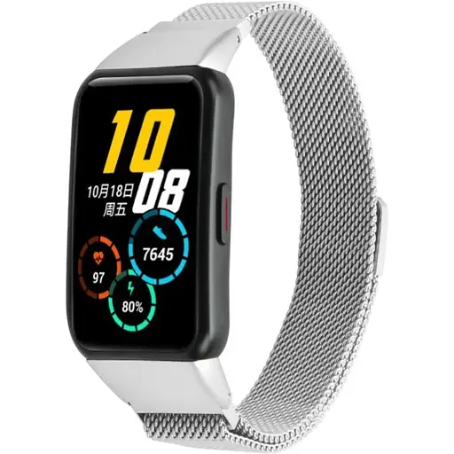 Ремінець DK CDK Metal Milanese Loop Magnetic для Huawei Band 6 (012956) (silver)