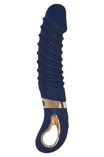 Вібратор Dreamtoys Goddess Collection Nereos 23 см синій - фото 3