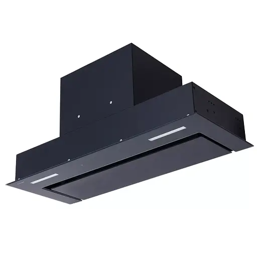 Вытяжка полновстраиваемая PERFELLI BISP 7873 BL LED Strip GLASS - фото 4