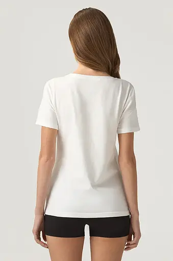 Футболка женская MISS COMFORT 500/00/01 ELLEN Молочный, XL - фото 2