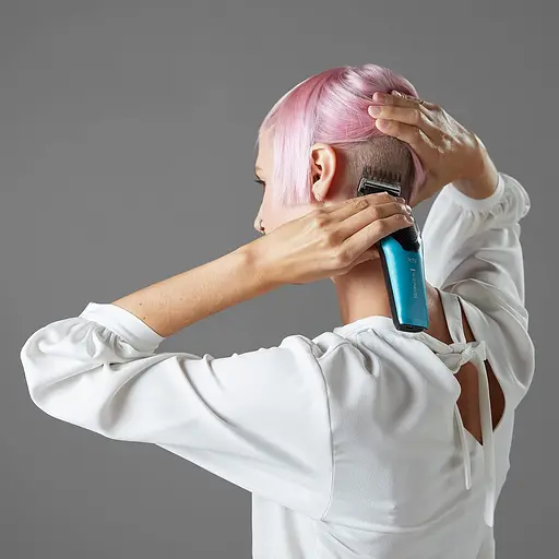 Машинка для стрижки Remington Power X Series X5, сеть+аккум., роторный мотор, насадок-4, сталь, черно-бирюзовый - фото 3