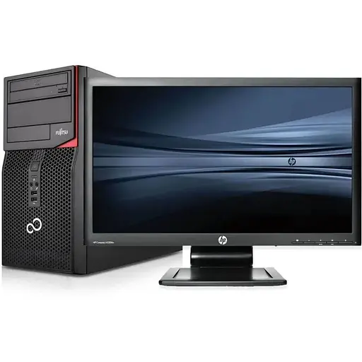Комп'ютер Fujitsu Esprimo P720 E85+ Tower (i5-4570/8/500/120SSD/GTX1060-3Gb) + Монітор 22" Samsung 2 Б/В - фото 1