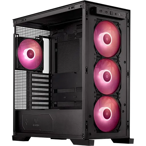 Корпус ASUS TUF GAMING GT302 TG BTF ARGB BLACK (90DC00I0-B19000) без блока питания - фото 12