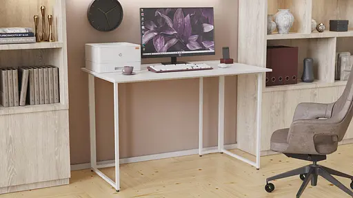 Компьютерный стол Ferrum-decor Ханна 75x100x60 белый ДСП Белый 16мм (FRD-103990) - фото 5