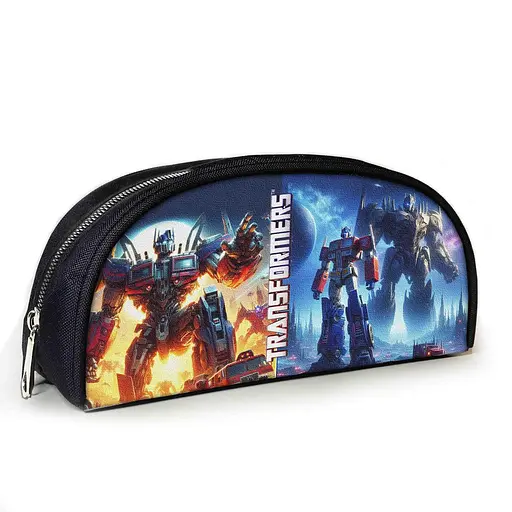 Пенал шкільний з принтом Трансформери 23х10х8 см дитячий для дівчинки, хлопчика (3939)