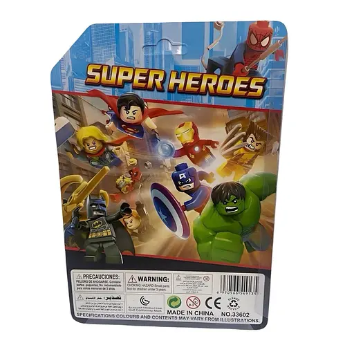 Колекційний набір ігрових фігурок «Marvel» з 8 героїв - фото 4