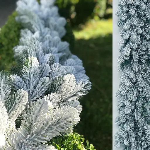 Гірлянда хвойна Hvoya Lux лита засніжена 1.2 м