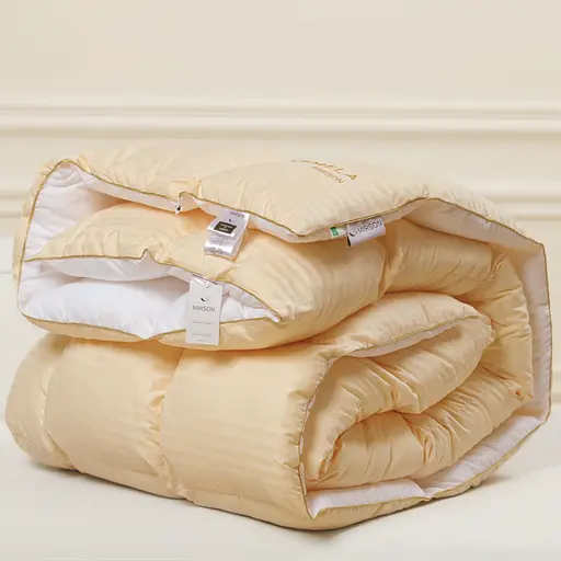 Ковдра пухова MirSon Carmela 032, king size, 240x220, бежева (2200000018472) - фото 12