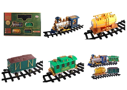 Железная дорога Мой первый поезд, 70x44x10 см, 0621