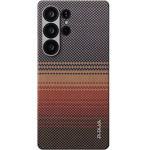 Чохол Pitaka MagEZ Tactile Woven Samsung Galaxy S25 Ultra Sunset (KS2503U) [128409]