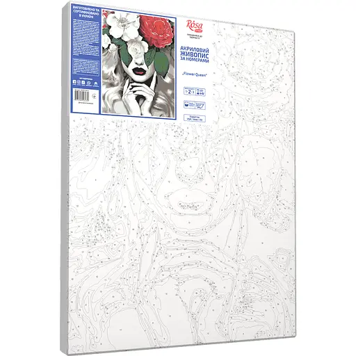 Картина за номерами Rosa Start Flower Queen 35x45 см - фото 2
