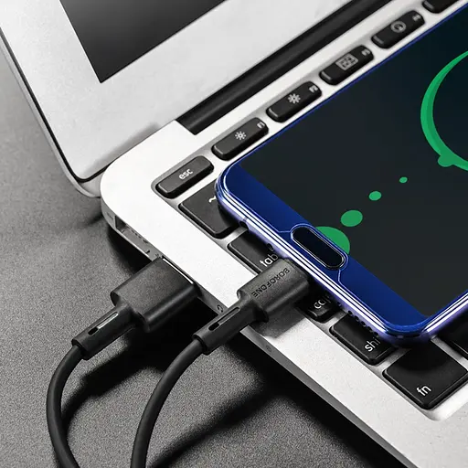 Кабель Borofone BX31 USB to Type-C 1 м черный - фото 1
