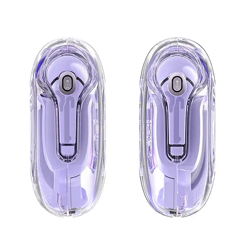 Навушники бездротові Acefast TWS T8 вакуумні фіолетовий - фото 6