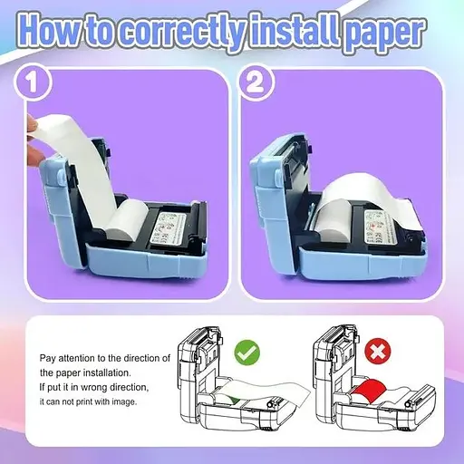 Детская камера с принтером розовая - фото 3