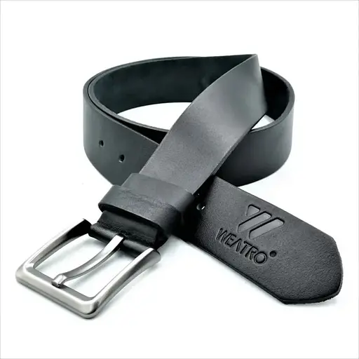 Ремінь шкіряний Weatro чоловічий 4,3х115-120 см acs0027497 - фото 1