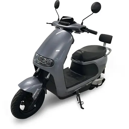 Электроскутер BeastBike Thanator 1200W серебристый - фото 1