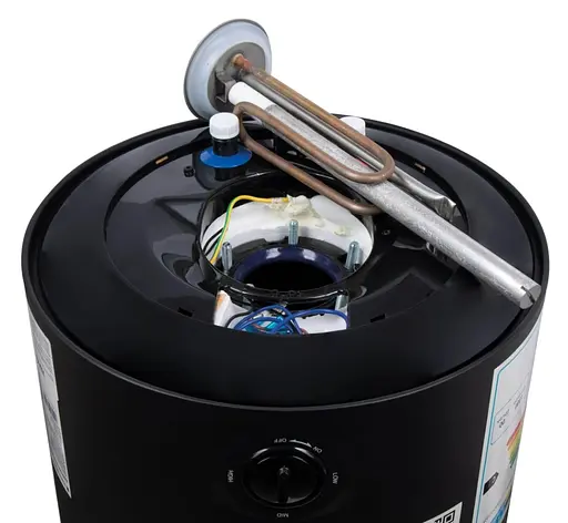 Водонагреватель электрический Thermo Alliance, 1500 Вт, мокрый ТЭН, 80 л универсальный, цилиндрический, черный (D80VH15Q3В) - фото 7