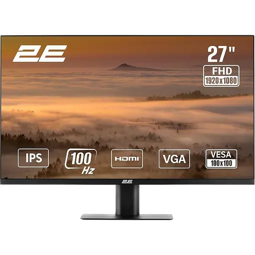 Монитор 27" 2E F2725B FHD IPS 100Hz (2E-F2725B-01.EU) - фото 1