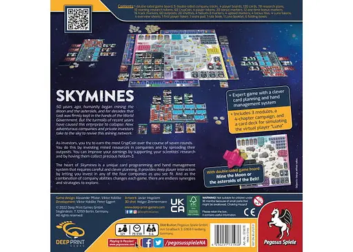 Настільна гра Pegasus Spiele Небесні шахти (Skymines) (англ.) (PS103) - фото 3