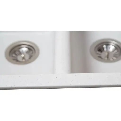 Кухонная мойка Romzha Valuri 78-2D Biela (101) - фото 4