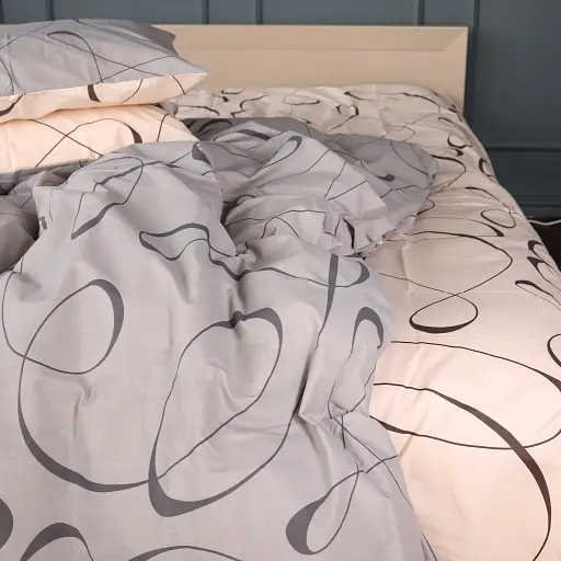 Комплект постельного белья Mirson 17-0849 Ribbona Бязь 2x 143 x 210 см - фото 3