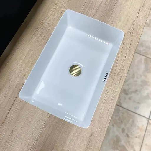 Умивальник VBI Merano M white врізний VBI-018005, Білий - фото 1