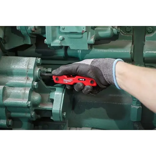 Ключи шестигранные Milwaukee 118 мм HEX1.5-8 мм набор 8 шт. (4932480978) - фото 8