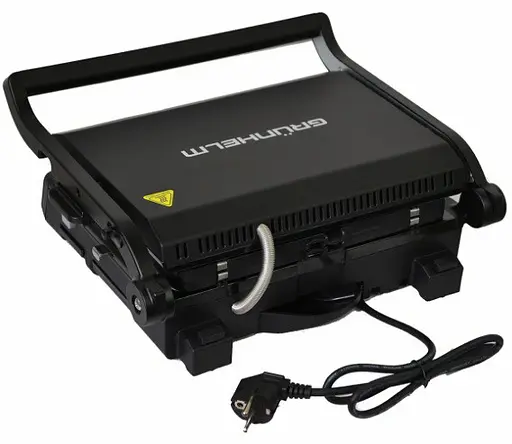 Прижимной гриль Grunhelm G1817 сенсорное управление плоская сменная поверхность 1800 Вт - фото 8
