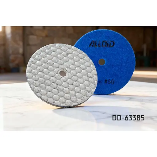 Круг алмазний Alloid Building Tools Hexagon шліфувальний на липучці 100 мм зерно 50 (DD-63385) - фото 5