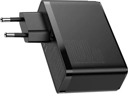 Мережевий зарядний пристрій Baseus GaN2 Pro Quick Charger 2C+2U 100W Black (CCGAN2P-L01) [79351] - фото 4