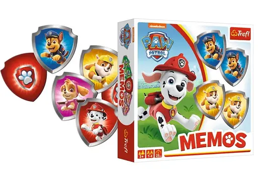 Настольная игра Trefl Мемо Щенячий патруль (Memos Paw Patrol) (01892) - фото 4
