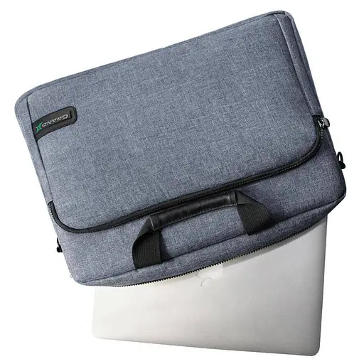 Сумка для ноутбука Grand-X 15.6'' SB-139 Grey (SB-139J) - фото 6