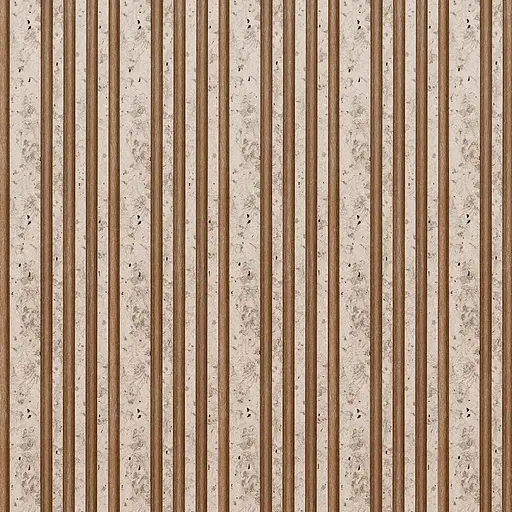 Рейка декоративна Wall Sticker SW-00002141 PS 2900х120х11 мм світлий мармур із золотими вкрапленнями - фото 2