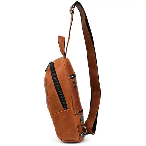 Рюкзак кожаный на плечо TARWA nsa0001183 - фото 4