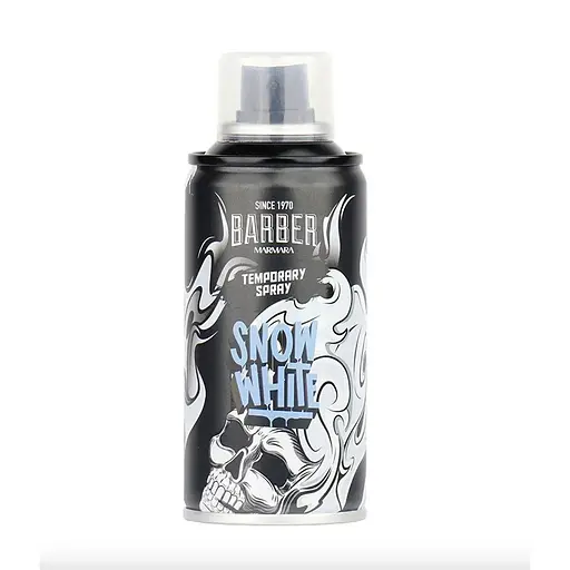 Камуфлирующий спрей для волос Marmara Barber Temporary Spray Snow White 150 мл - фото 1