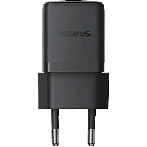 Сетевое зарядное устройство Baseus Palm 1-USB-C 20W Cluster Black (P10111602113-00) [127629] - фото 3
