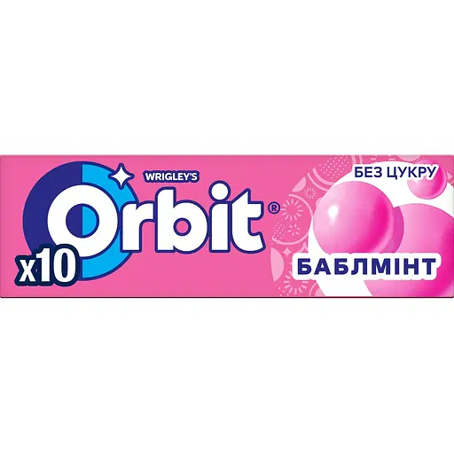 Набір: батончик Snickers з арахісом 50 г + гумка жувальна Orbit Bubblemint 14 г + гумка жувальна Orbit White Малина-гранат 14 г  - фото 3