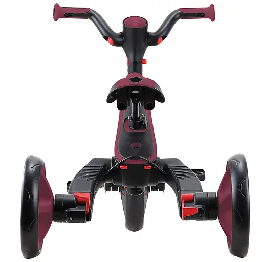 Велосипед детский Globber Explorer Trike Foldable 4в1 до 20 кг бордовый (732-202-2) - фото 12