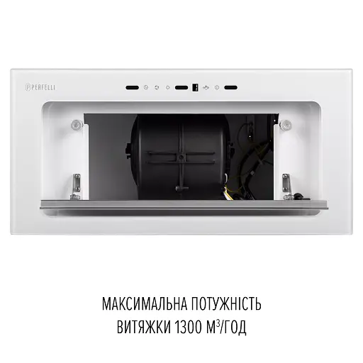 Вытяжка полновстраиваемая PERFELLI DESIGN VISION 6 BIANCO SILENZIO - фото 11