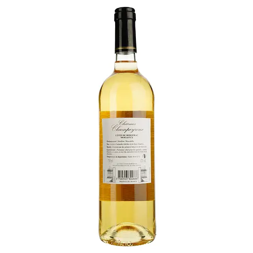Вино Charmes De Champeyroux Moelleux Cotes De Bergerac, біле, сухе, 0,75 л - фото 4