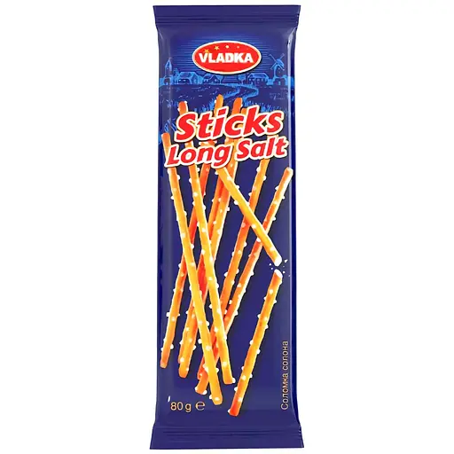 Соломка солона Vladka sticks salt Long 80г