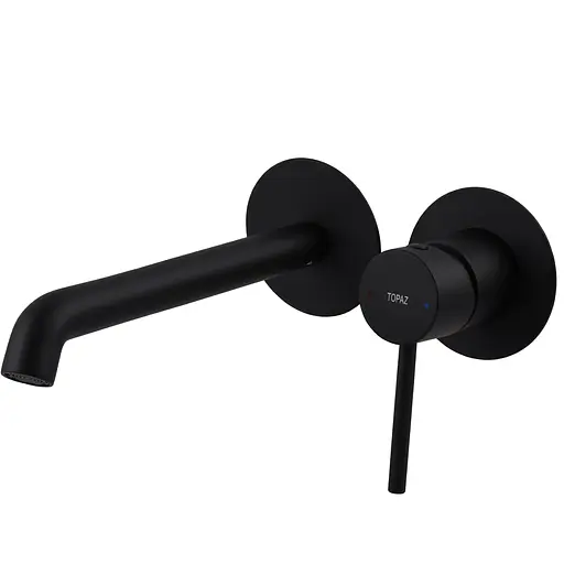 Змішувач для умивальника TOPAZ LOFT TLF 32235-H39-BL латунний для ванної кімнати з керамічним картриджем