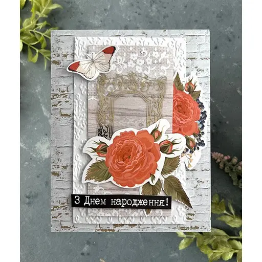 Набор для создания поздравительных открыток "Розовые мечты" Fabrika Decoru FDGCK-042, 6 шт - фото 13