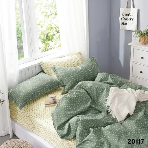 Комплект постільної білизни Viluta полуторний ранфорс 20117 100% бавовна - фото 1