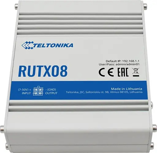 Маршрутизатор Teltonika RUTX08 (RUTX08000000) - фото 2