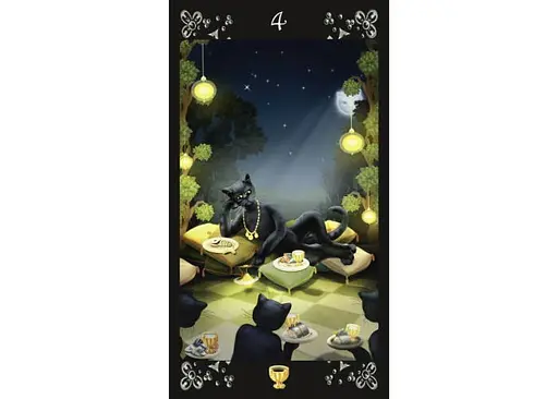 Карти Таро Scarabeo Чорних Котів (Black Cats Tarot) (EX202UK) - фото 3