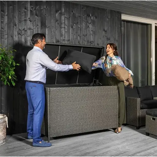 Скриня садова для зберігання Di Volio Varise 740 L сірий - фото 10