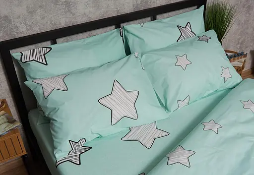 Набор наволочек Moon&Star Бязь Gold Люкс Child Stars 40х60 см 2 шт MS840000673 - фото 3