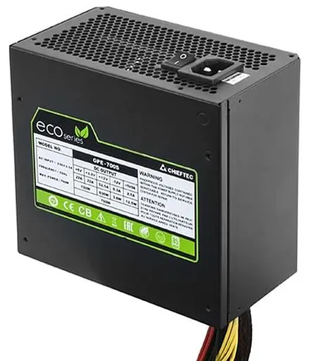 Блок живлення Chieftec 600W (GPE-600S) Б/в - фото 3