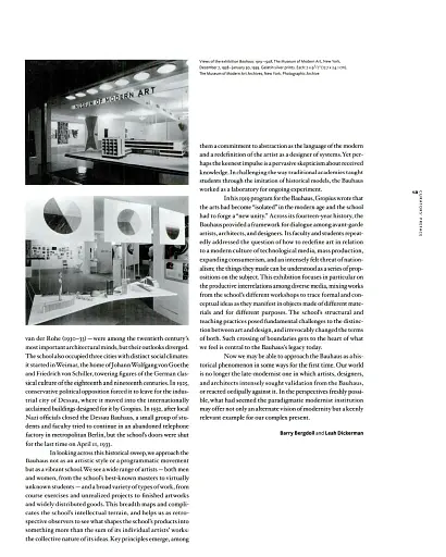 Bauhaus 1919-1933: Workshops for Modernity - фото 3